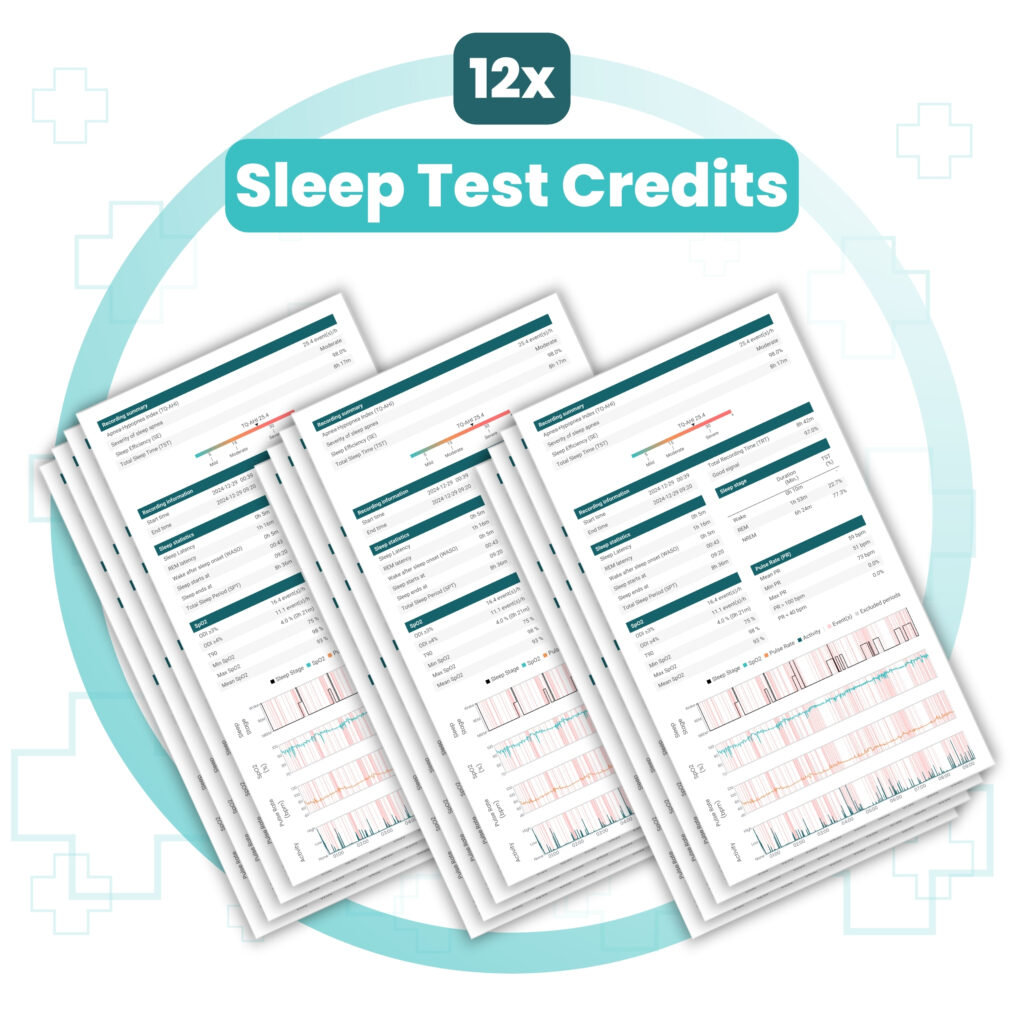 sleep test credits