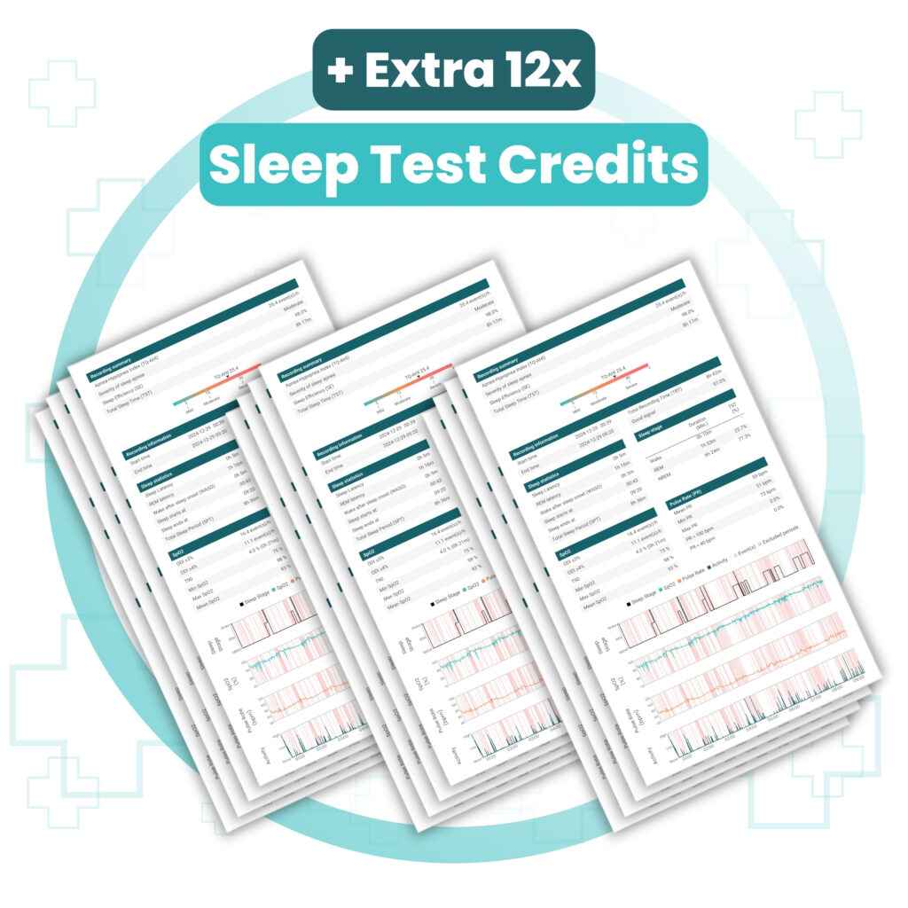 sleep test credits